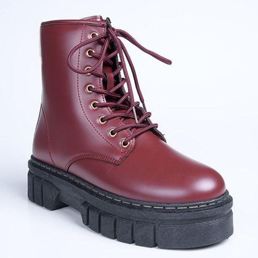 Boots Madison Heart of New York | Madison Tina Fashion Boots Burgundy