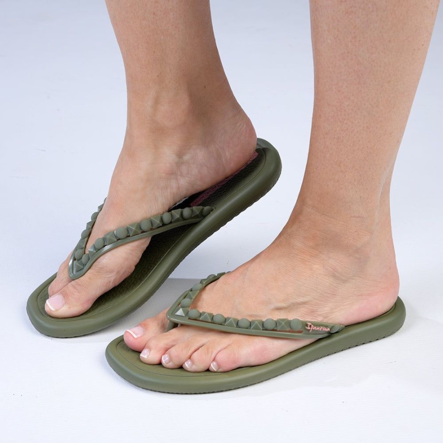 Sandals Ipanema | Ipanema Nova Thong Sandals Green