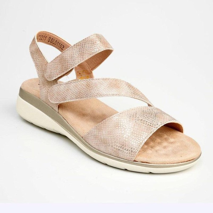 Sandals Soft Style by Hush Puppy | Soft Style By Hush Puppy Gillian Sandal Light Gold