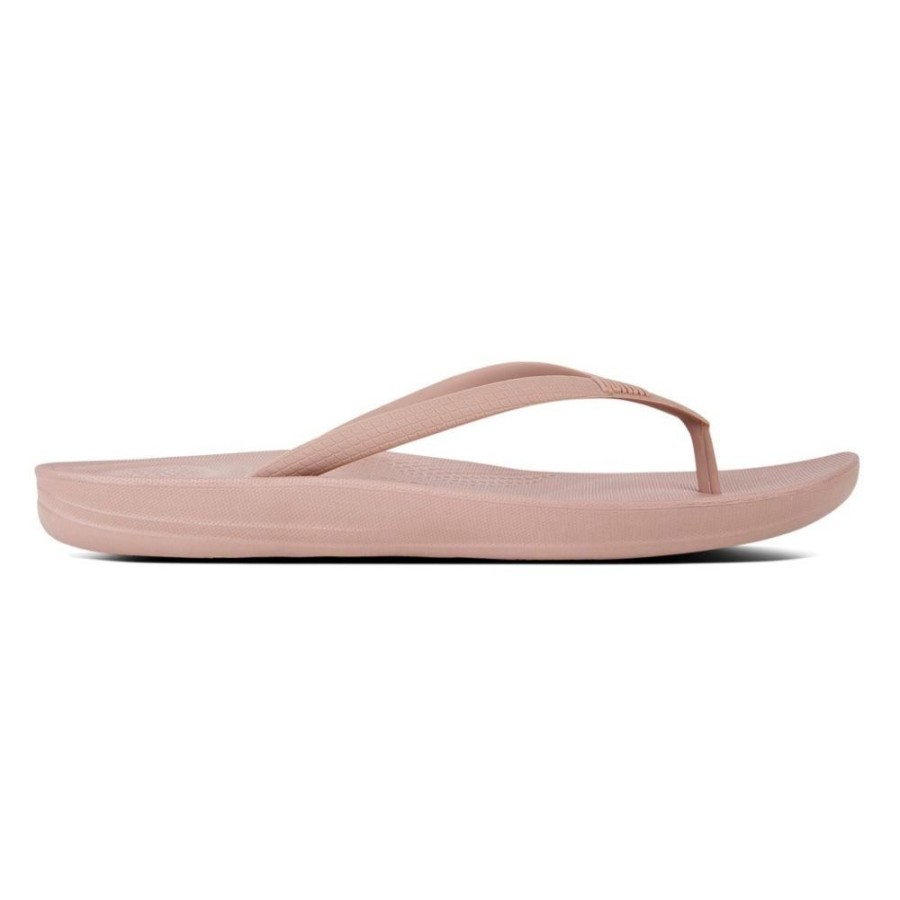 Slippers & Flats Fit Flop | Fit Flop Iqushion Ergonomic Flip Flop Nude