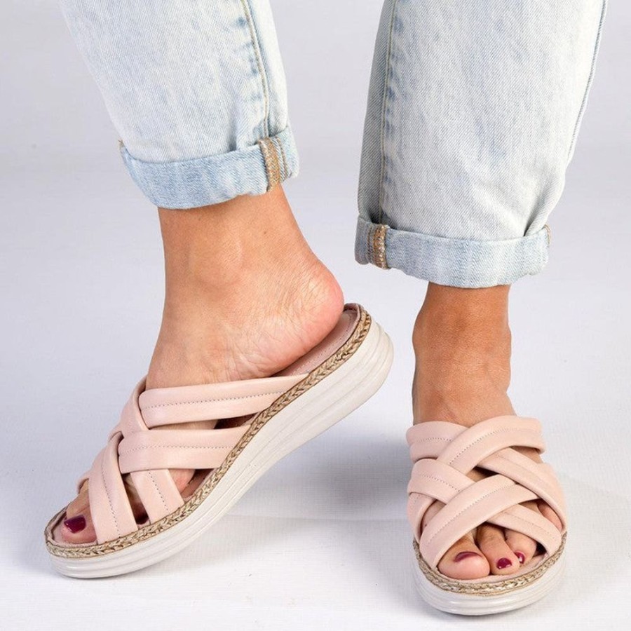 Sandals Hush Puppy | Hush Puppy Bellatrix Mule Sandal Pink