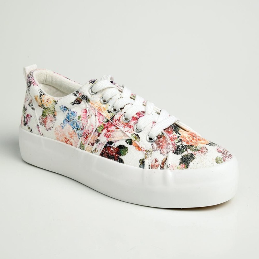 Sneakers Soft Style by Hush Puppy | Soft Style By Hush Puppies Fordan Floral Sneaker Pearl