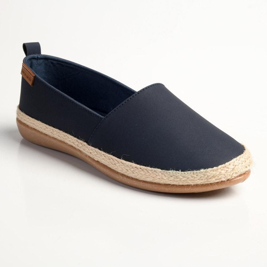 Slippers & Flats Pierre Cardin | Pierre Cardin St Tropez Espadrille Slip On Navy