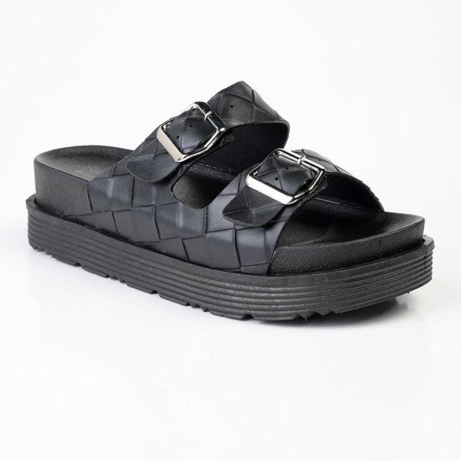 Sandals Soft Style by Hush Puppy | Soft Style By Hush Puppies Shannon Platform Sandals Black