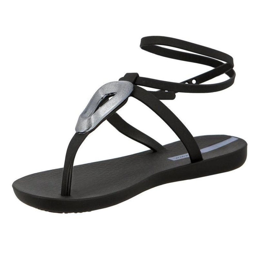 Sandals Ipanema | Ipanema Hera Hoop Thong Sandals Black