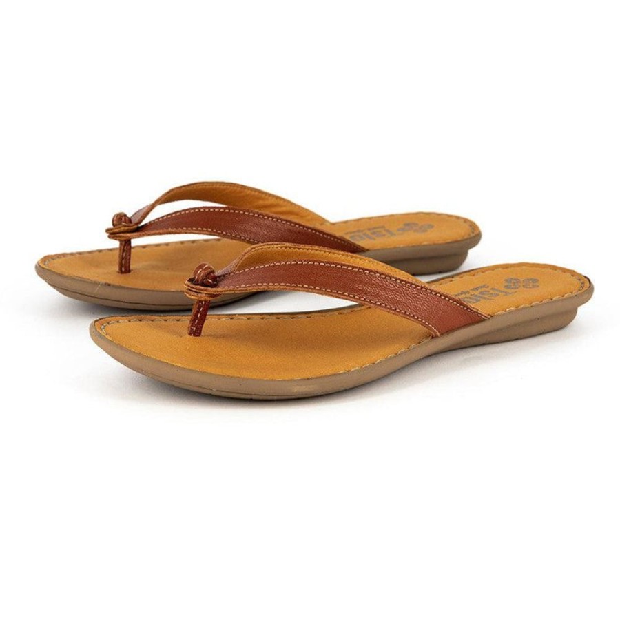 Slippers & Flats Tsonga | Tsonga Esitolo Thong Slip On Sandal Suede Cayak