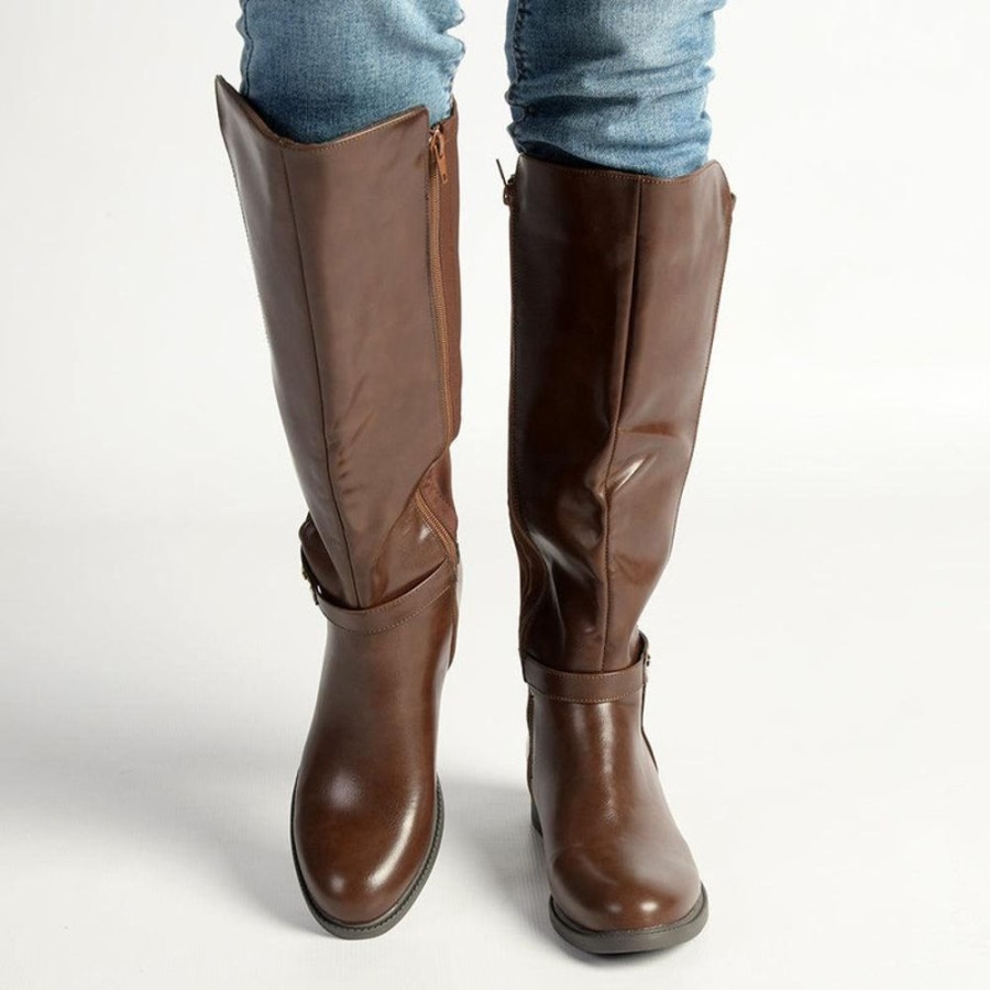 Boots Madison Heart of New York | Madison Verge Rider Boot Chocolate