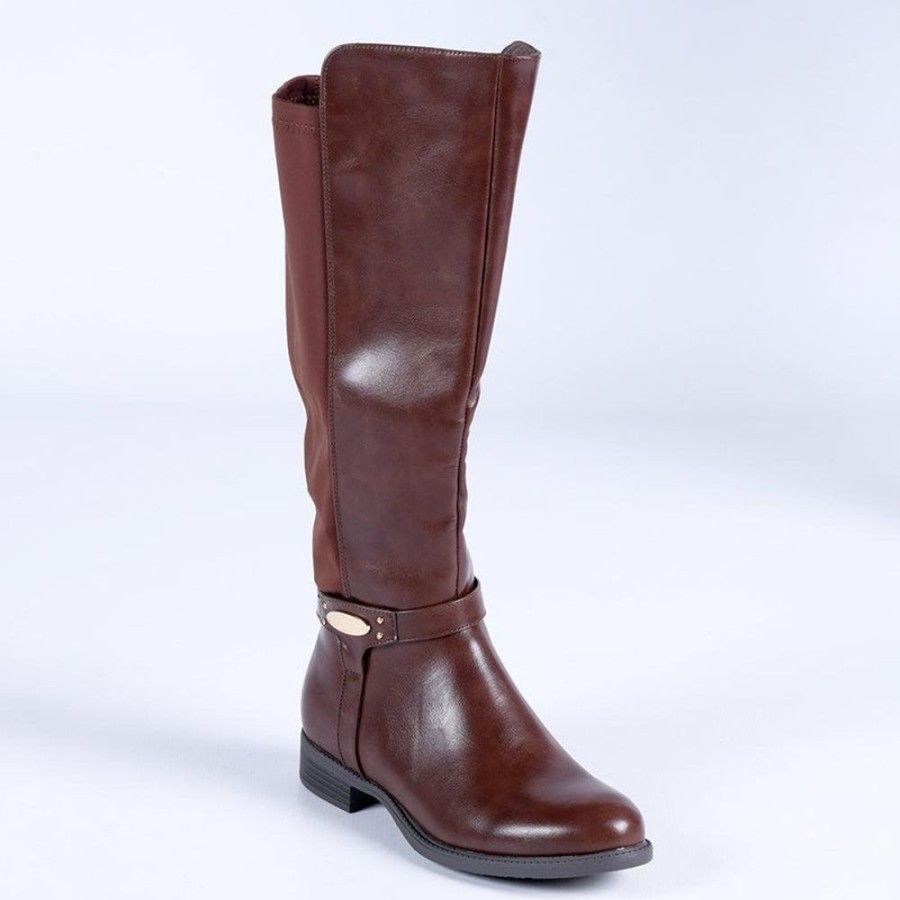 Boots Madison Heart of New York | Madison Verge Rider Boot Chocolate