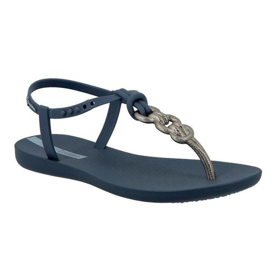 Sandals Ipanema | Ipanema Nina Basic Thong Sandals Blue/Silver