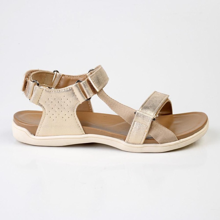 Sandals Soft Style by Hush Puppy | Soft Style By Hush Puppies Delena Comfort Sandals Light Gold