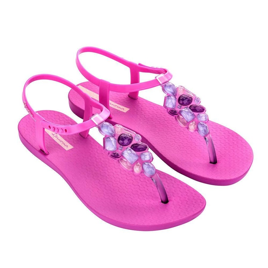 Slippers & Flats Ipanema | Ipanema Khai Glam Thong Sandals Pink