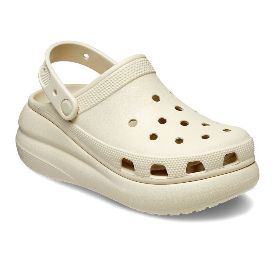 Slippers & Flats Crocs | Crocs Classic Crush Clog Bone