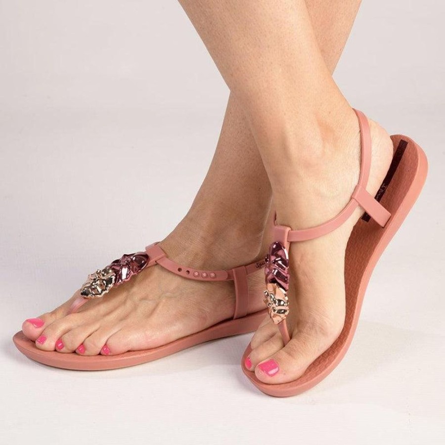 Sandals Ipanema | Ipanema Abby Glam Thong Sandals Pink