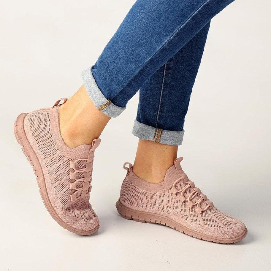 Sneakers Soft Style by Hush Puppy | Soft Style By Hush Puppy Nansia Fashion Sneaker Dusty Pink