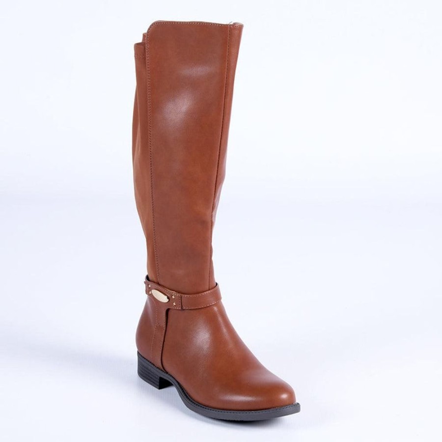 Boots Madison Heart of New York | Madison Verge Rider Boot Tan