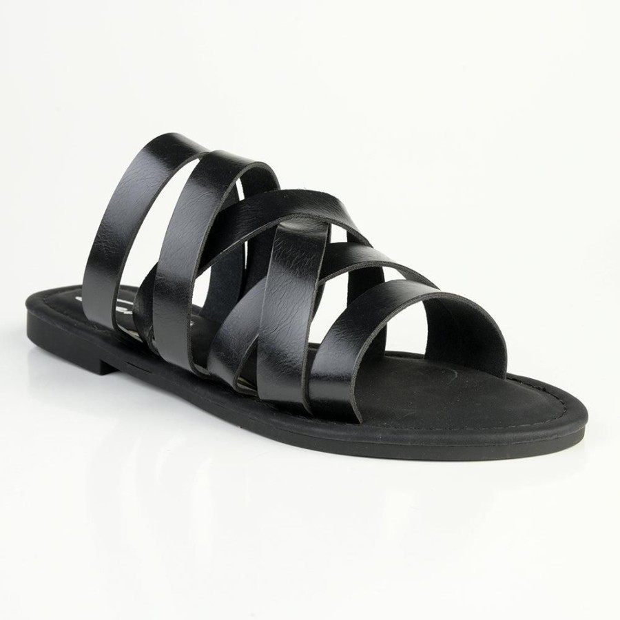 Sandals Seven7 | Bucci Ladies Mule Sandal Black