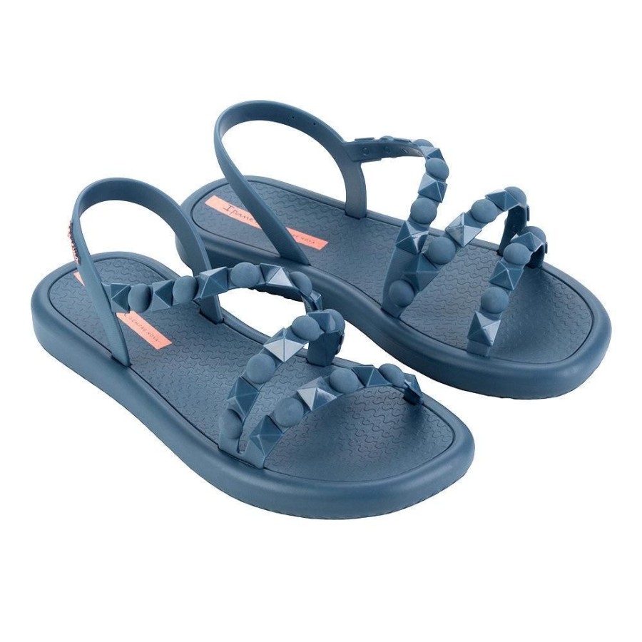 Slippers & Flats Ipanema | Ipanema Tia Ladies Sling Back Sandals Blue