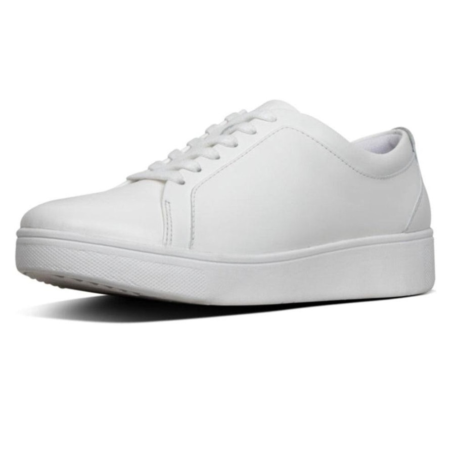 Sneakers Fit Flop | Fit Flop Rally Leather Sneaker White