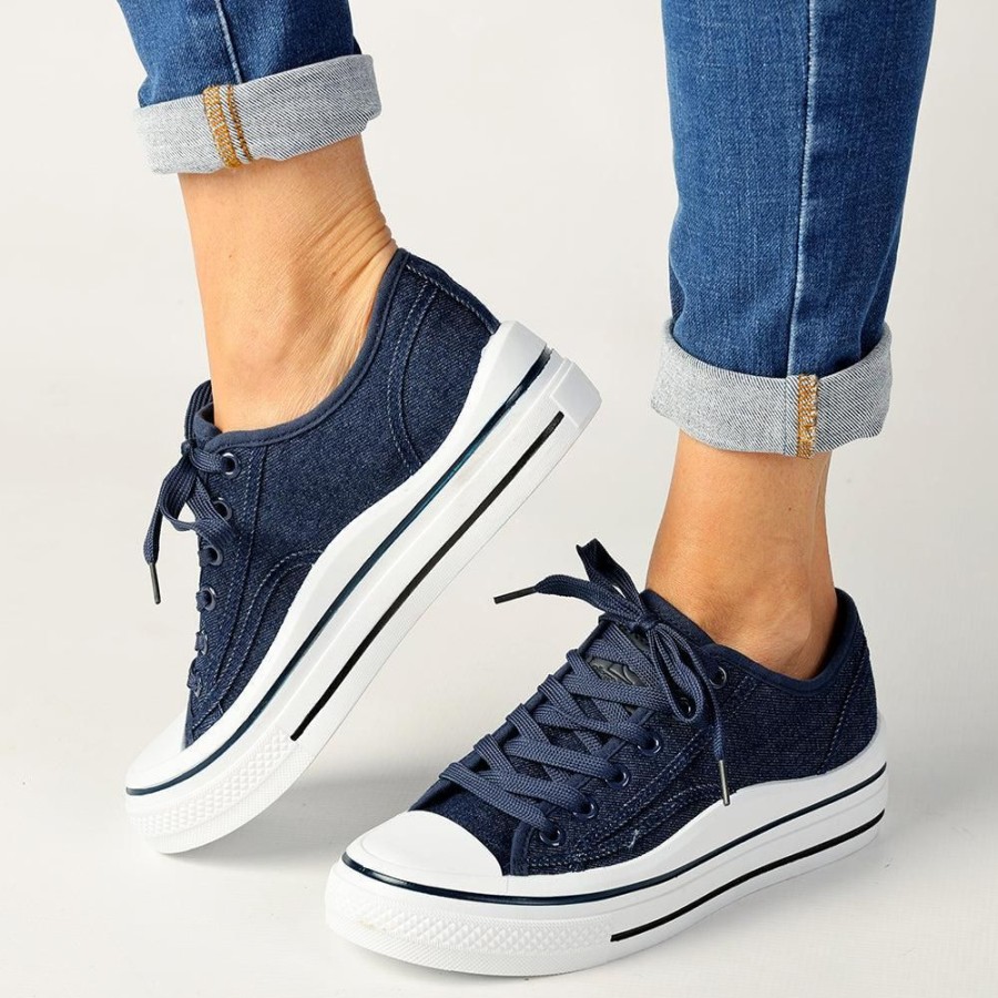 Sneakers Pierre Cardin | Pierre Cardin Coco Sneaker Denim