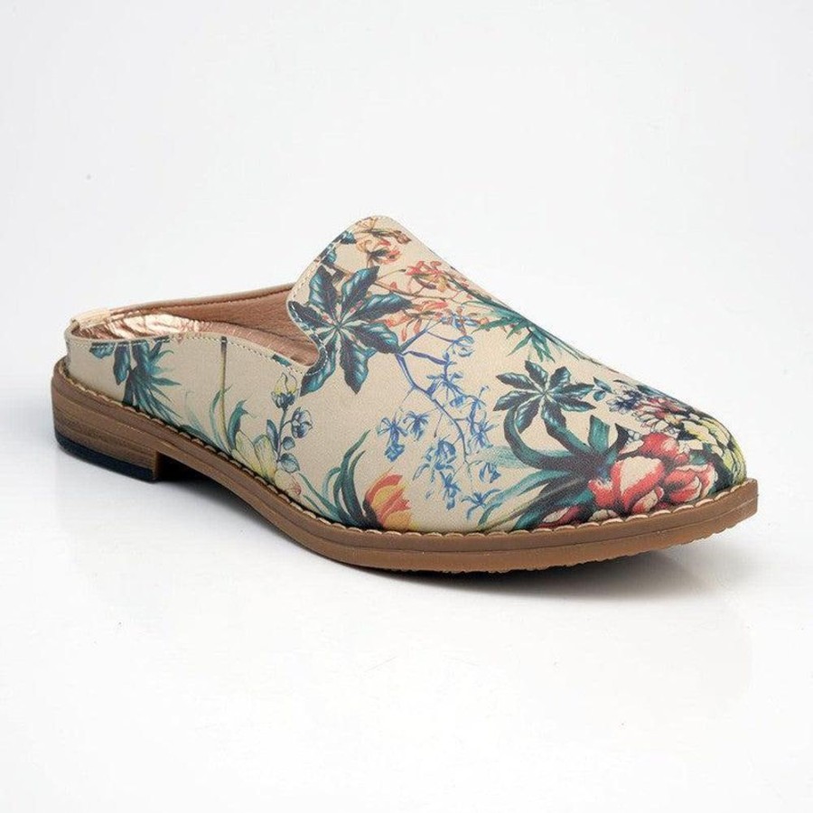 Slippers & Flats Soft Style by Hush Puppy | Soft Style By Hush Puppy Tylie Floral Slip On Natural