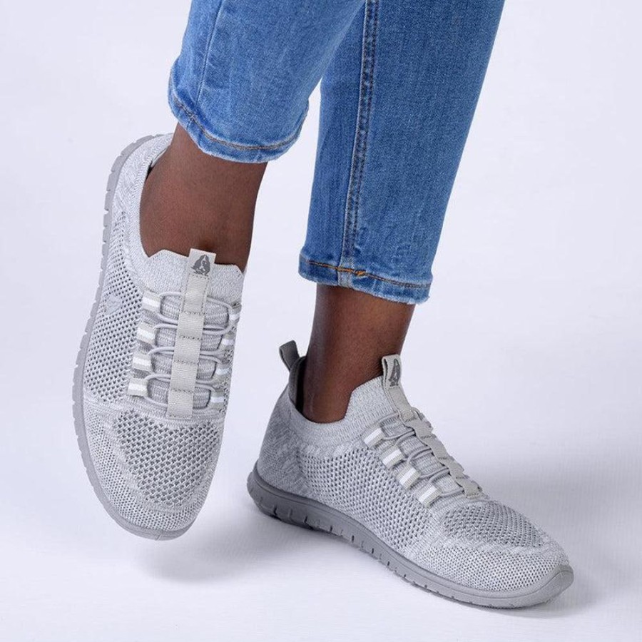 Sneakers Soft Style by Hush Puppy | Soft Style By Hush Puppy Nantale Melange Sneaker Grey