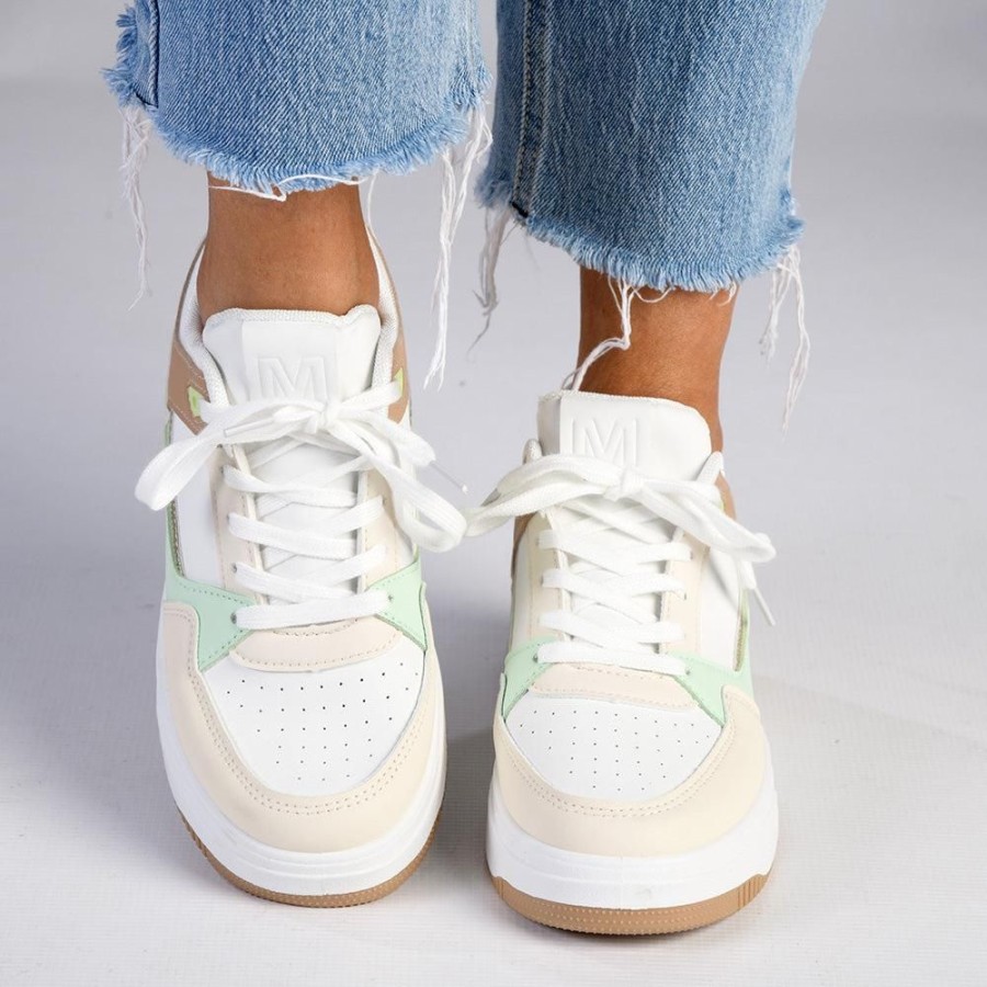 Sneakers Madison Heart of New York | Madison Harley Multi Color Sneaker White Multi