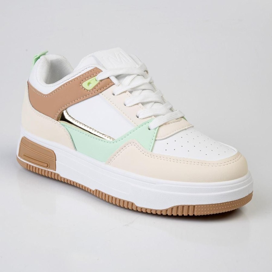 Sneakers Madison Heart of New York | Madison Harley Multi Color Sneaker White Multi