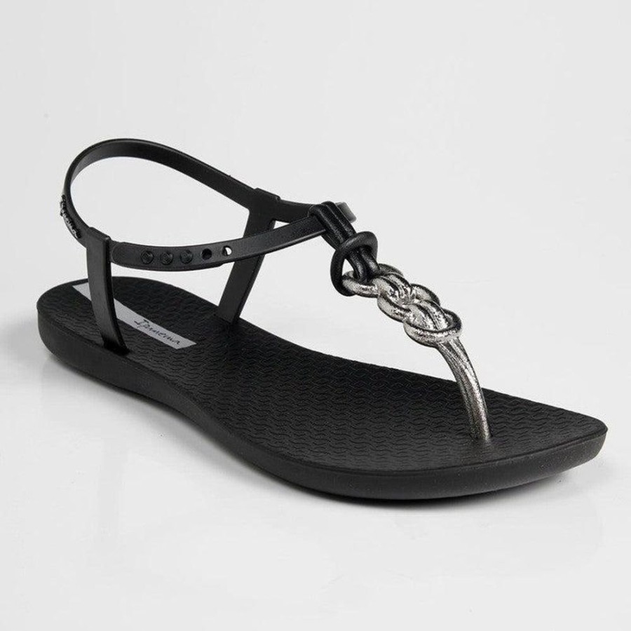 Slippers & Flats Ipanema | Ipanema Nina Basic Thong Sandals Black