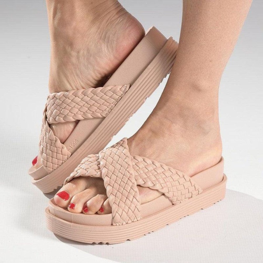 Sandals Soft style by Hush Puppy | Soft Style By Hush Puppy Shanti Weaved Sandals Dusty Pink