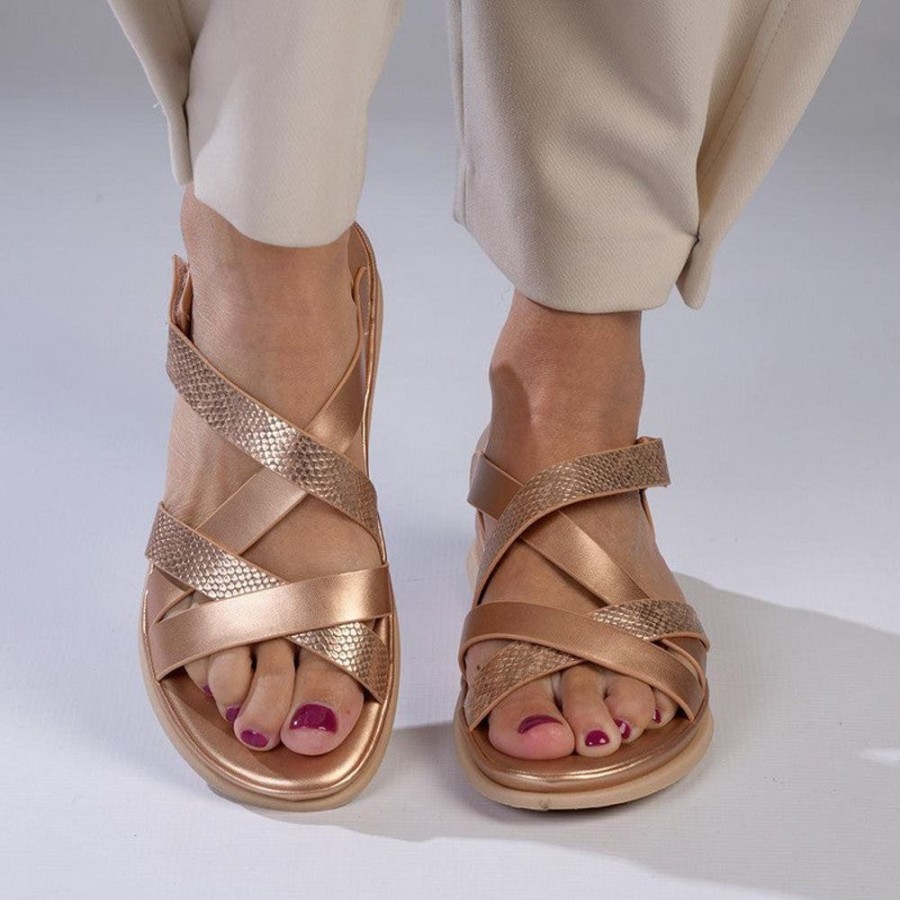 Sandals Soft Style by Hush Puppy | Soft Style By Hush Puppies Irina Strap Sandals Rose Gold