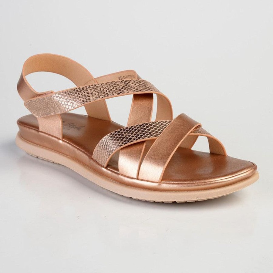 Sandals Soft Style by Hush Puppy | Soft Style By Hush Puppies Irina Strap Sandals Rose Gold