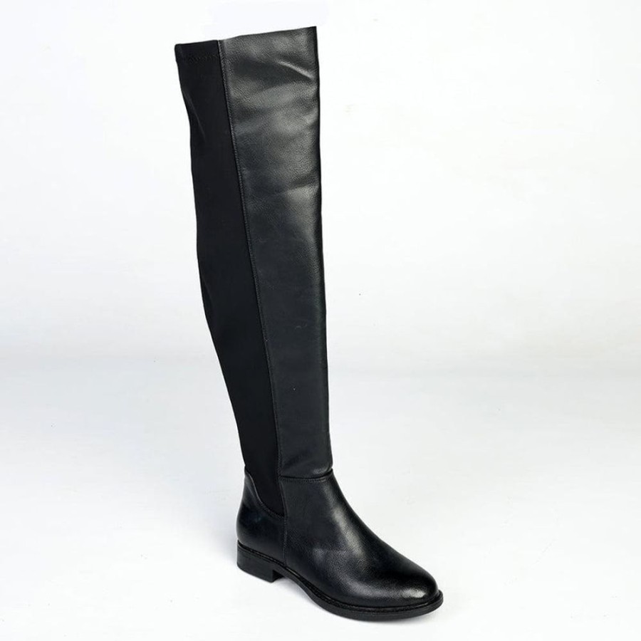 Boots Madison Heart of New York | Madison Vella Long Boot Black