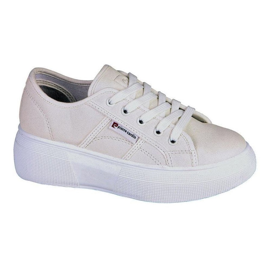 Sneakers Pierre Cardin | Pierre Cardin Catherine 1 Lace Up Sneaker White