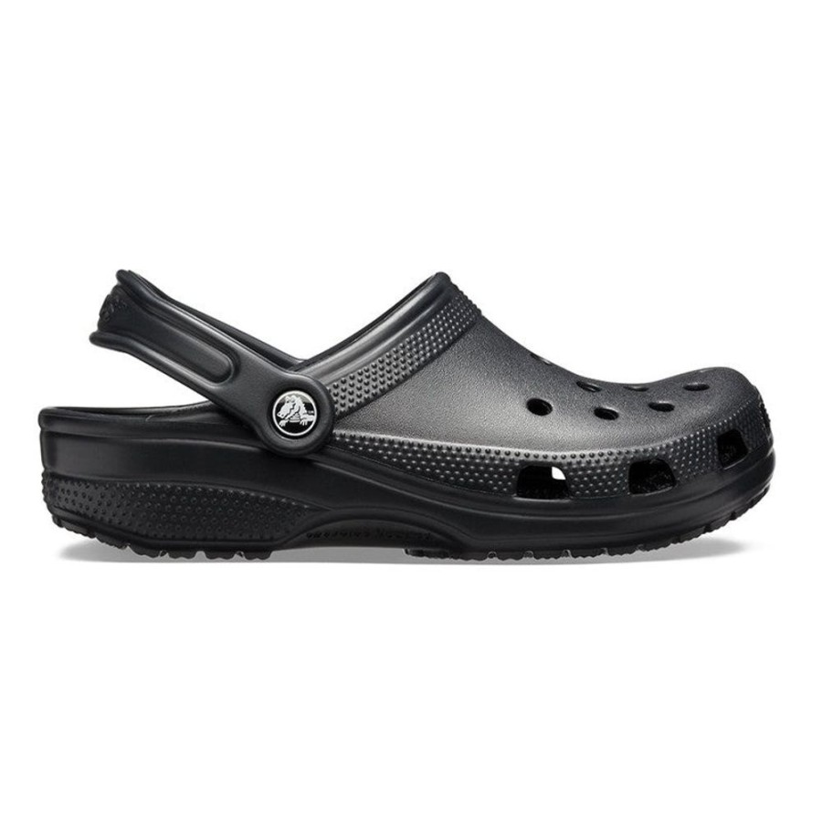 Slippers & Flats Crocs | Crocs Classic Clog With Slingback Black