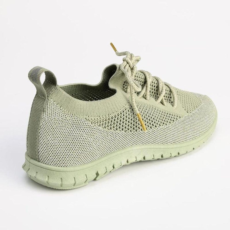 Sneakers Soft Style by Hush Puppy | Soft Style By Hush Puppies Nansen Fly Knit Sneaker Green